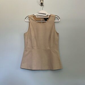 Tan White house black market work top